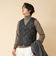 【TAION/タイオン】W-BREASTED SNAP BUTTON DOWN GILET 25AW