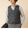【TAION/タイオン】W-BREASTED SNAP BUTTON DOWN GILET 25AW