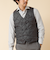 【TAION/タイオン】W-BREASTED SNAP BUTTON DOWN GILET 25AW