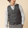 【TAION/タイオン】W-BREASTED SNAP BUTTON DOWN GILET 25AW