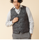 【TAION/タイオン】W-BREASTED SNAP BUTTON DOWN GILET 25AW