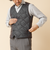 【TAION/タイオン】W-BREASTED SNAP BUTTON DOWN GILET 25AW