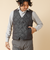【TAION/タイオン】W-BREASTED SNAP BUTTON DOWN GILET 25AW
