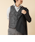 【TAION/タイオン】W-BREASTED SNAP BUTTON DOWN GILET 25AW