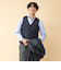 【TAION/タイオン】SINGLE SNAP BUTTON DOWN GILET 25AW