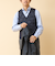 【TAION/タイオン】SINGLE SNAP BUTTON DOWN GILET 25AW