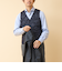 【TAION/タイオン】SINGLE SNAP BUTTON DOWN GILET 25AW