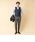【TAION/タイオン】SINGLE SNAP BUTTON DOWN GILET 25AW