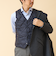 【TAION/タイオン】SINGLE SNAP BUTTON DOWN GILET 25AW