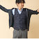 【TAION/タイオン】SINGLE SNAP BUTTON DOWN GILET 25AW
