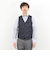 【TAION/タイオン】SINGLE SNAP BUTTON DOWN GILET 25AW