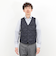 【TAION/タイオン】SINGLE SNAP BUTTON DOWN GILET 25AW