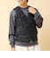 【TAION/タイオン】SINGLE SNAP BUTTON DOWN GILET 25AW