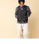【TAION/タイオン】SINGLE SNAP BUTTON DOWN GILET 25AW
