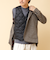 【TAION/タイオン】SINGLE SNAP BUTTON DOWN GILET 25AW