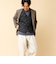 【TAION/タイオン】SINGLE SNAP BUTTON DOWN GILET 25AW