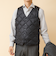 【TAION/タイオン】SINGLE SNAP BUTTON DOWN GILET 25AW