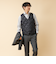 【TAION/タイオン】SINGLE SNAP BUTTON DOWN GILET 25AW