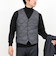 【TAION/タイオン】SINGLE SNAP BUTTON DOWN GILET 25AW