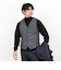 【TAION/タイオン】SINGLE SNAP BUTTON DOWN GILET 25AW