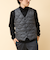 【TAION/タイオン】SINGLE SNAP BUTTON DOWN GILET 25AW