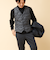 【TAION/タイオン】SINGLE SNAP BUTTON DOWN GILET 25AW