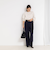《セットアップ対応》ウォッシャブルウール調2WAYフリルブラウス