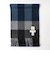 カシミヤチェックマフラー30