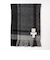 カシミヤチェックマフラー30