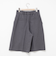 ウォッシャブルフラノ風ハーフパンツ