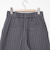 ウォッシャブルフラノ風ハーフパンツ