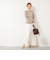 【MARILYN MOON/マリリーンムーン】14G wool modern sleeve top