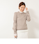 【MARILYN MOON/マリリーンムーン】14G wool modern sleeve top