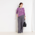 【MARILYN MOON/マリリーンムーン】14G wool modern sleeve top