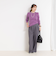 【MARILYN MOON/マリリーンムーン】14G wool modern sleeve top