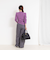 【MARILYN MOON/マリリーンムーン】14G wool modern sleeve top