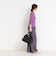 【MARILYN MOON/マリリーンムーン】14G wool modern sleeve top