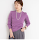 【MARILYN MOON/マリリーンムーン】14G wool modern sleeve top