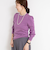 【MARILYN MOON/マリリーンムーン】14G wool modern sleeve top