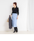 【MARILYN MOON/マリリーンムーン】14G wool modern sleeve top