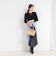 【MARILYN MOON/マリリーンムーン】14G wool modern sleeve top