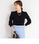 【MARILYN MOON/マリリーンムーン】14G wool modern sleeve top