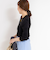 【MARILYN MOON/マリリーンムーン】14G wool modern sleeve top