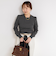 【MARILYN MOON/マリリーンムーン】14G wool modern sleeve top