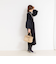 【MARILYN MOON/マリリーンムーン】14gwool 2way sleeve one-piece