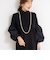 【MARILYN MOON/マリリーンムーン】14gwool 2way sleeve one-piece