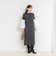 【MARILYN MOON/マリリーンムーン】14gwool 2way sleeve one-piece