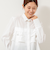 【MARILYN MOON/マリリーンムーン】layered raffle blouse