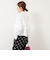 【MARILYN MOON/マリリーンムーン】layered raffle blouse