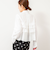 【MARILYN MOON/マリリーンムーン】layered raffle blouse